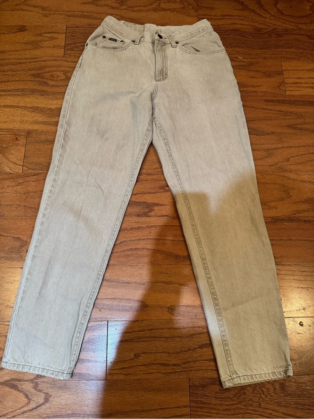 Riders by Lee Beige Slim Straight Jeans